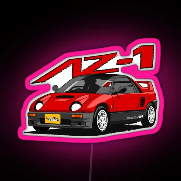 Mazda Autozam Kei Car Japanese Car Jdm 1 RGB Neon Sign