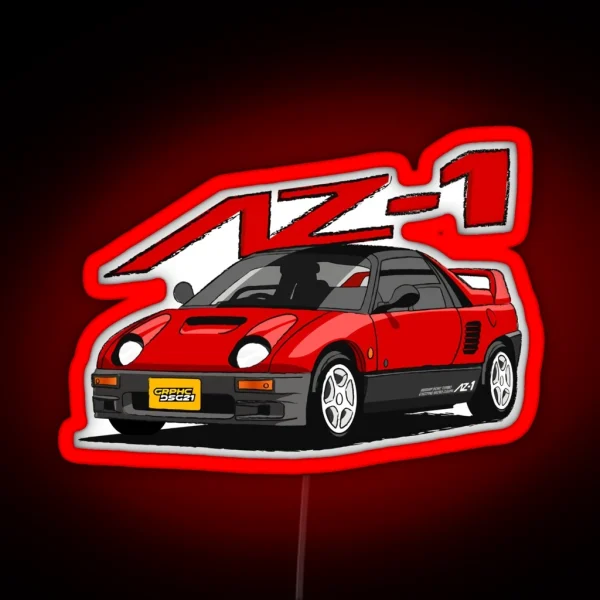 Mazda Autozam Kei Car Japanese Car Jdm 1 RGB Neon Sign