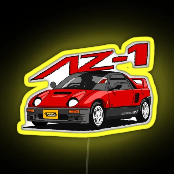 Mazda Autozam Kei Car Japanese Car Jdm 1 RGB Neon Sign