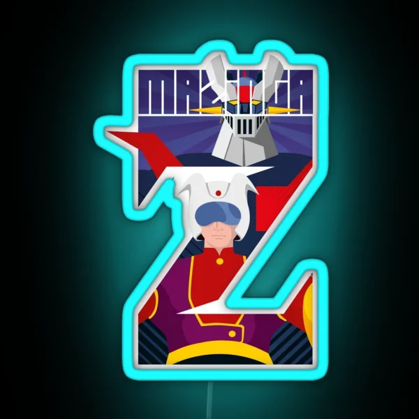 Mazinga Z RGB Neon Sign