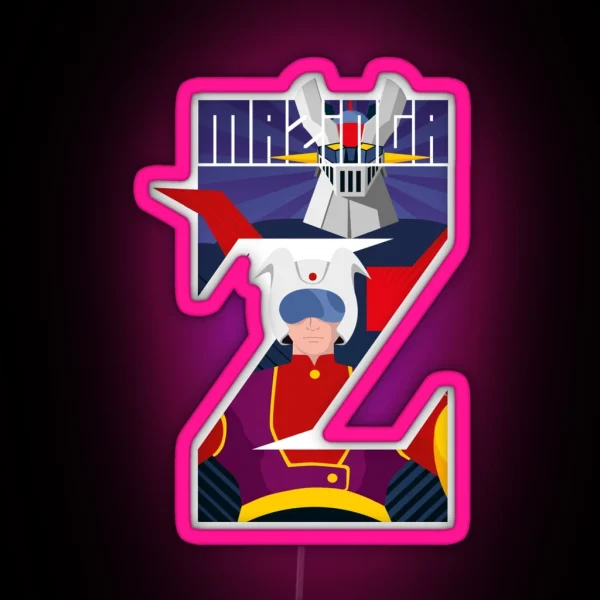 Mazinga Z RGB Neon Sign