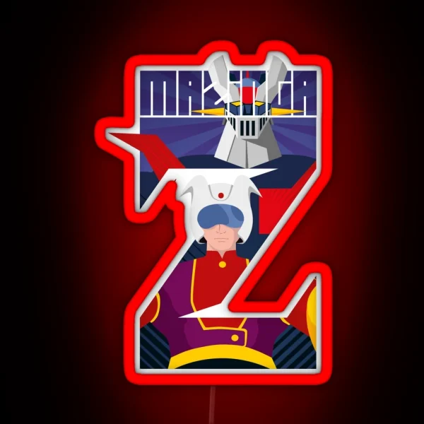 Mazinga Z RGB Neon Sign