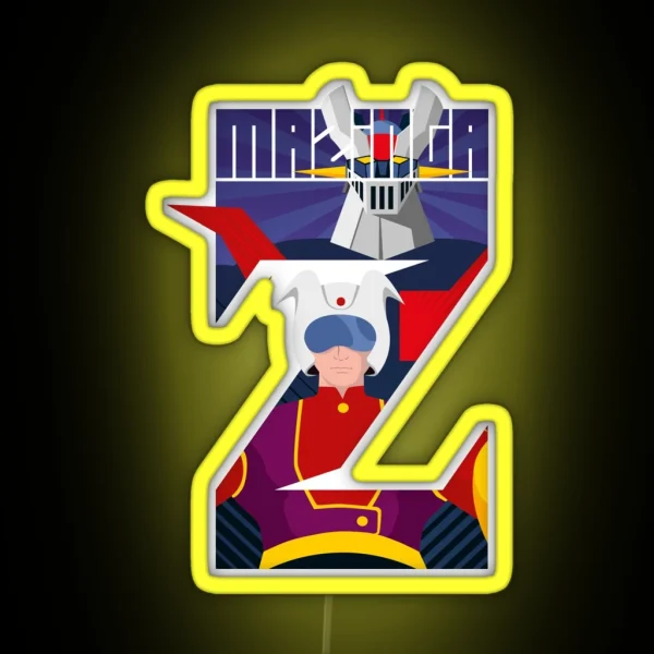 Mazinga Z RGB Neon Sign