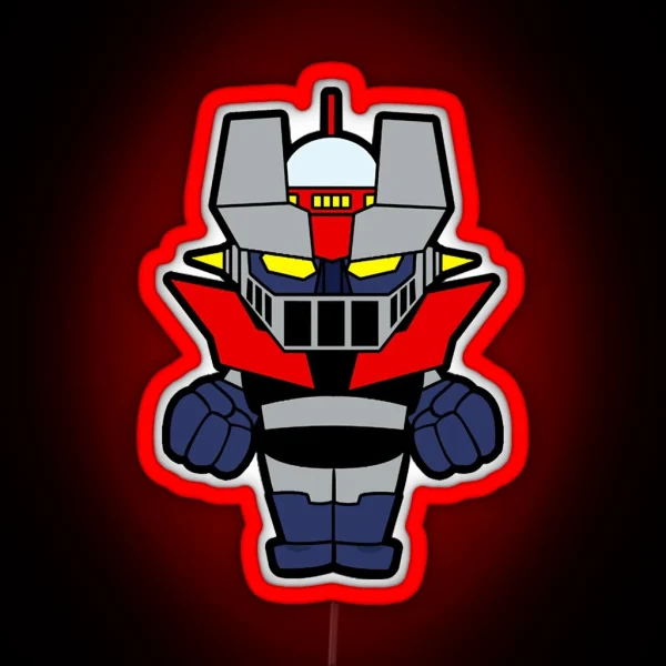 Mazinger Chibi RGB Neon Sign