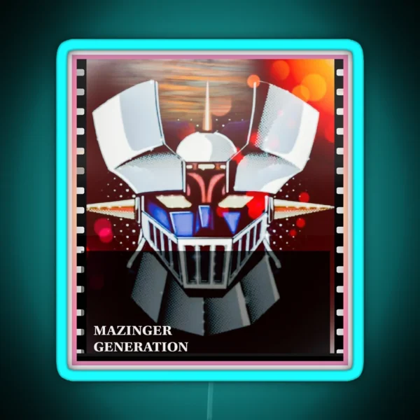 MAZINGER GENERATION RGB Neon Sign