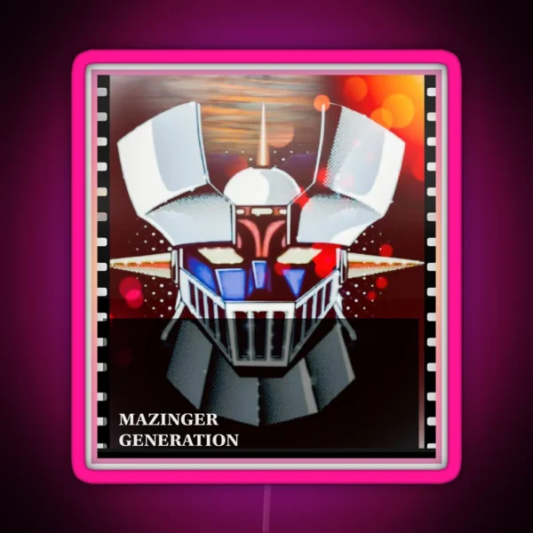 MAZINGER GENERATION RGB Neon Sign