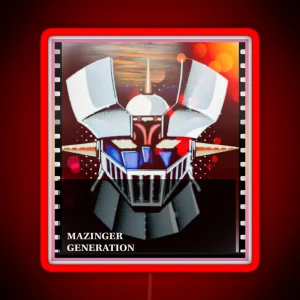 MAZINGER GENERATION RGB Neon Sign