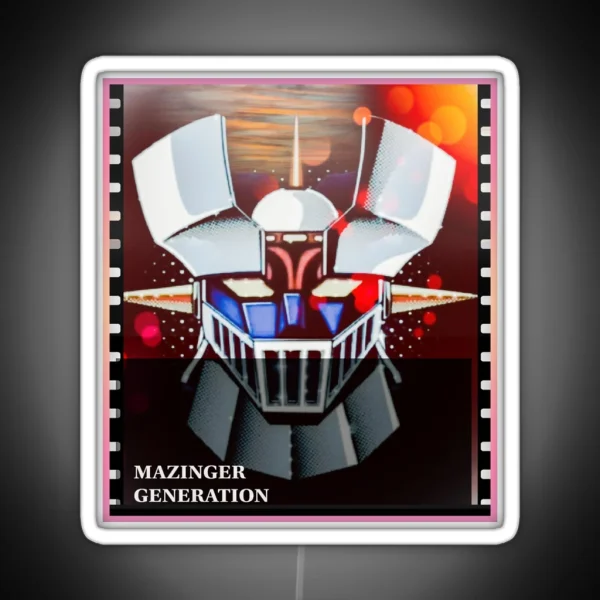 MAZINGER GENERATION RGB Neon Sign