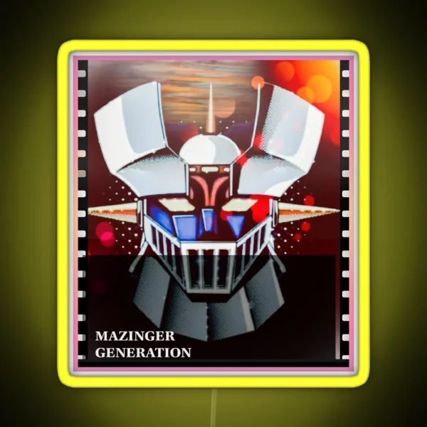 MAZINGER GENERATION RGB Neon Sign