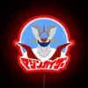 Mazinger Japanese Neon Sign with RGB Lights in Red