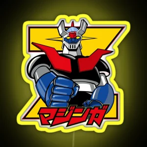 Mazinger Robot Mazinger Z RGB Neon Sign