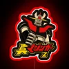 Mazinger Z 2 neon sign with RGB lighting in red.