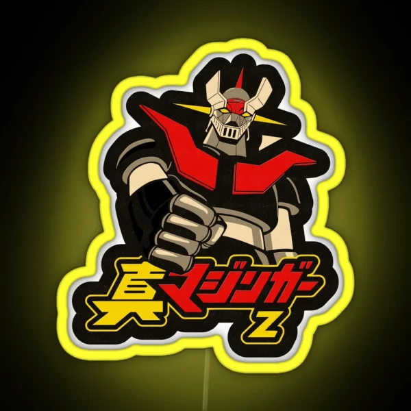 Mazinger Z 2 RGB Neon Sign