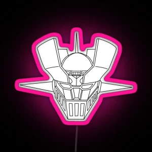 Mazinger Z Black RGB Neon Sign