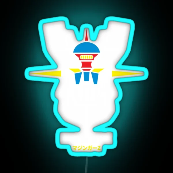 Mazinger Z Color RGB Neon Sign