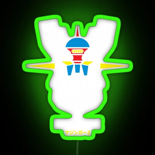Mazinger Z Color RGB Neon Sign