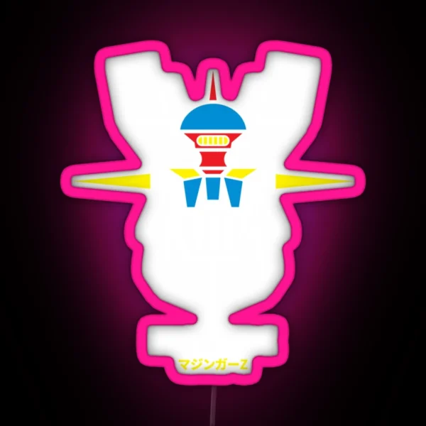 Mazinger Z Color RGB Neon Sign