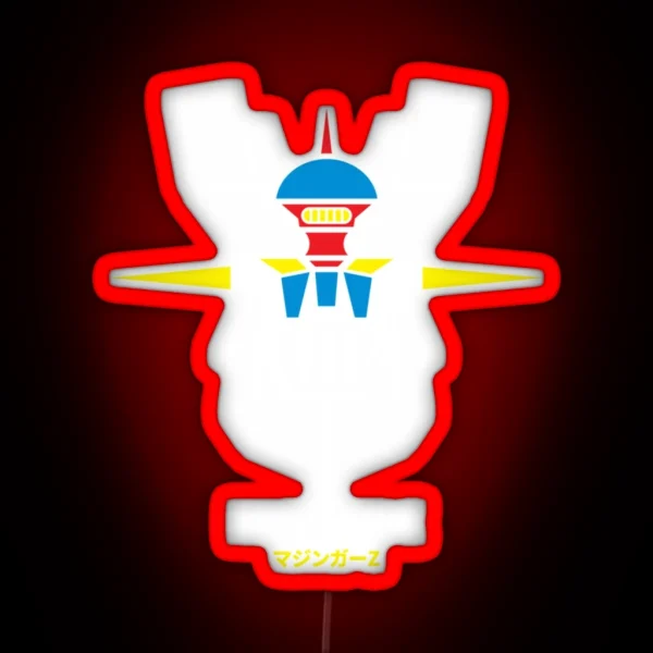 Mazinger Z Color RGB Neon Sign
