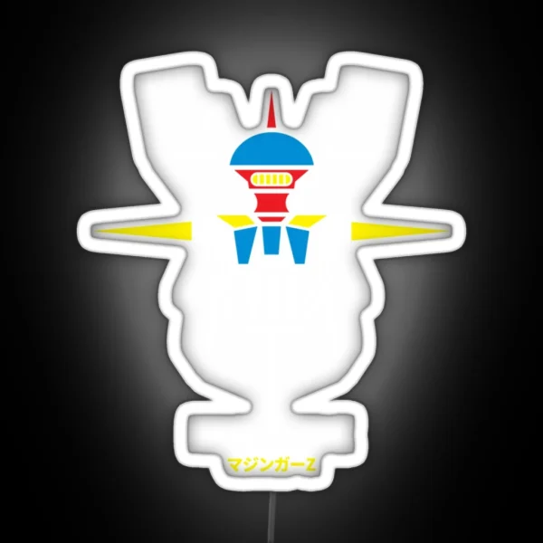 Mazinger Z Color RGB Neon Sign