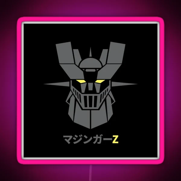 Mazinger Z Dark RGB Neon Sign