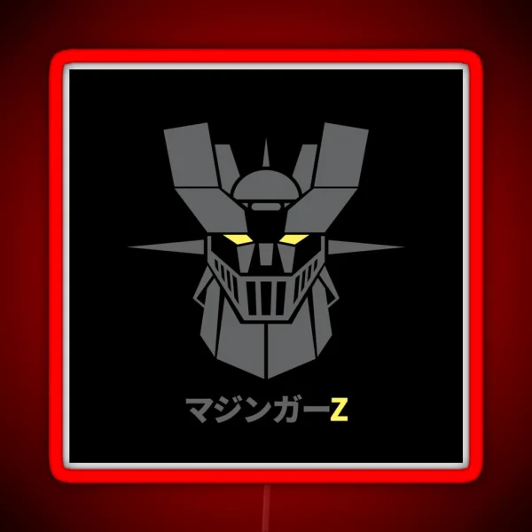 Mazinger Z Dark RGB Neon Sign