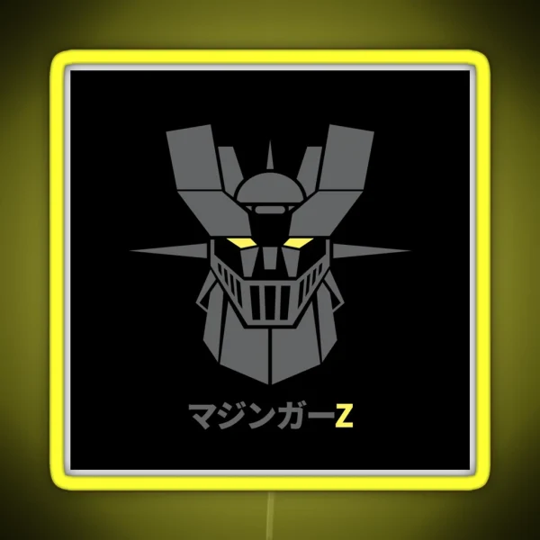 Mazinger Z Dark RGB Neon Sign