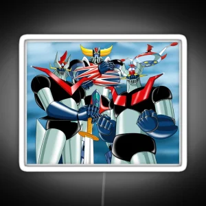 Mazinger Z Great Mazinger UFO Robot Grendizer RGB Neon Sign