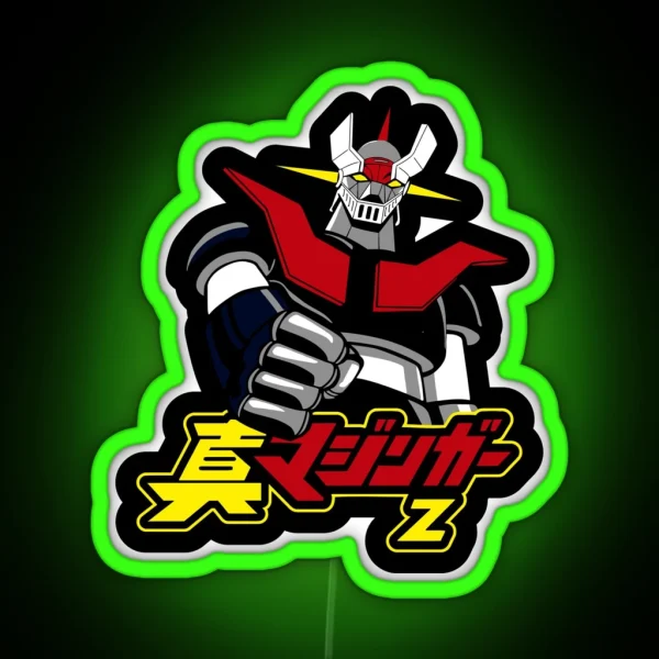 Mazinger Z RGB Neon Sign