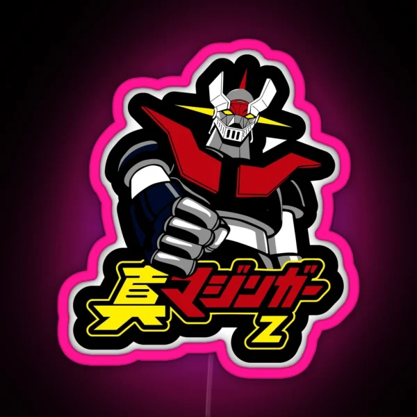 Mazinger Z RGB Neon Sign