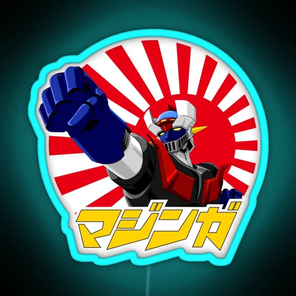Mazinger Z RGB Neon Sign