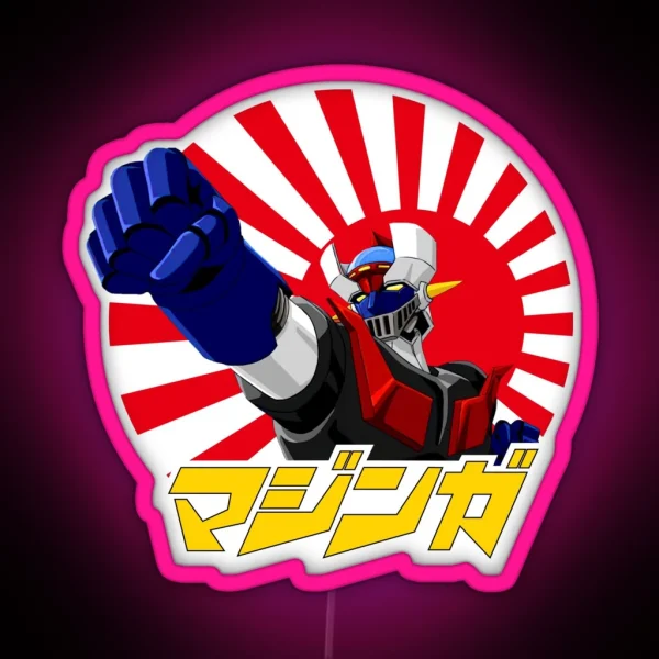 Mazinger Z RGB Neon Sign