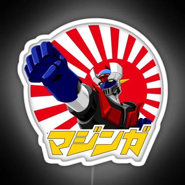 Mazinger Z RGB Neon Sign