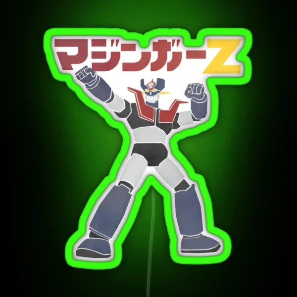 Mazinger Z RGB Neon Sign