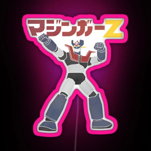 Mazinger Z RGB Neon Sign