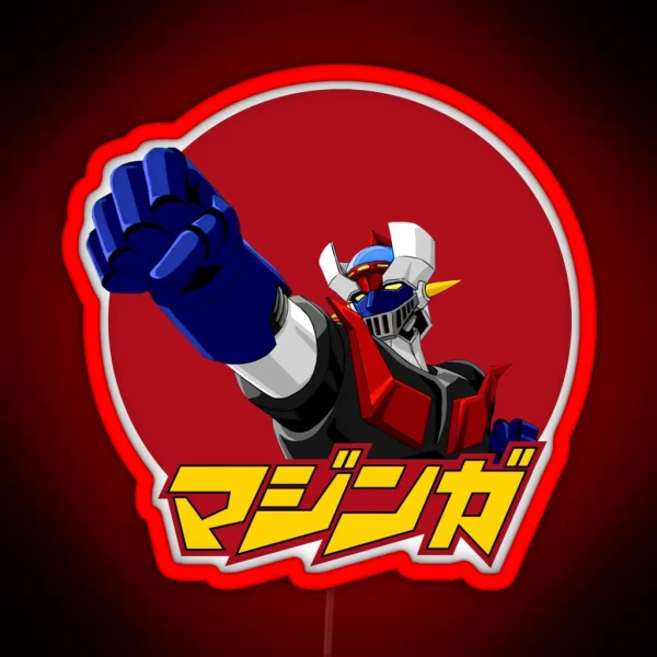 Mazinger Z RGB Neon Sign