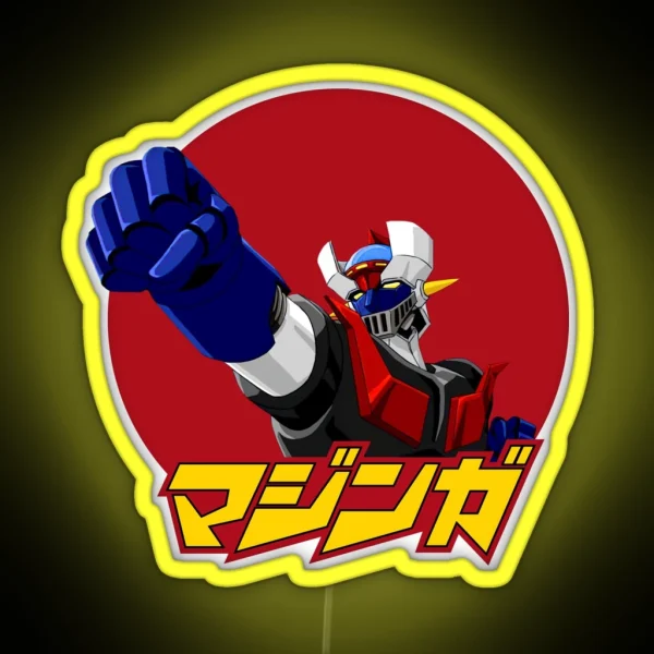 Mazinger Z RGB Neon Sign