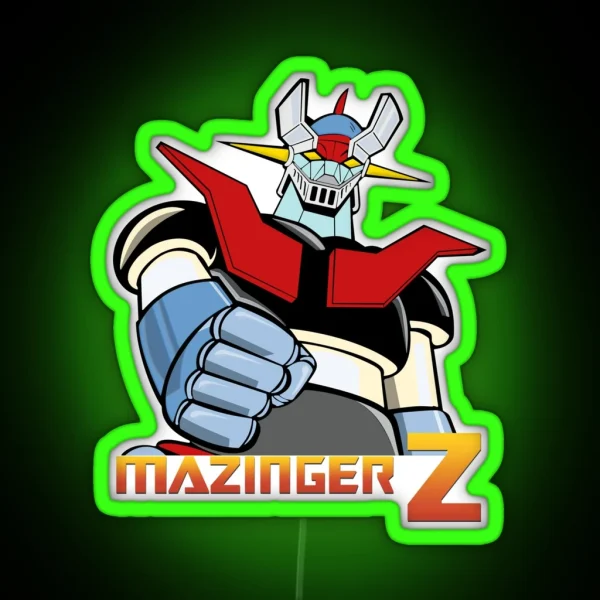 Mazinger Z RGB Neon Sign