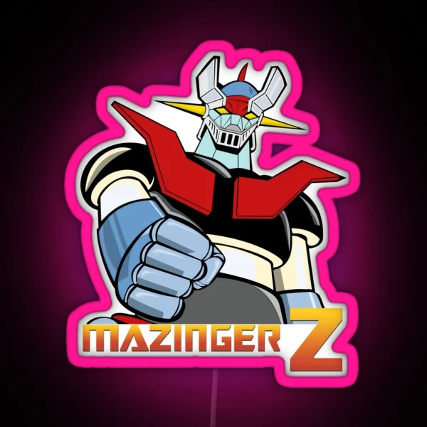 Mazinger Z RGB Neon Sign
