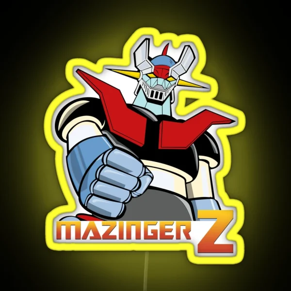 Mazinger Z RGB Neon Sign