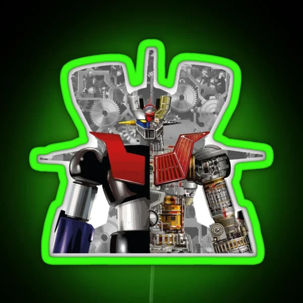 Mazinger Z RGB Neon Sign