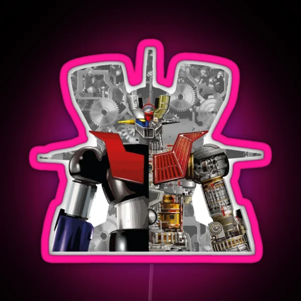 Mazinger Z RGB Neon Sign