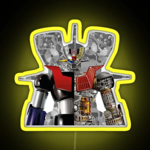Mazinger Z RGB Neon Sign