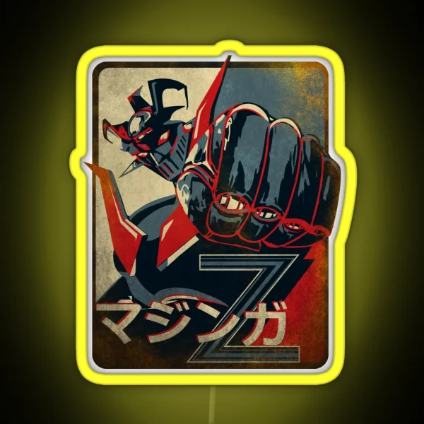 Mazinger Z RGB Neon Sign