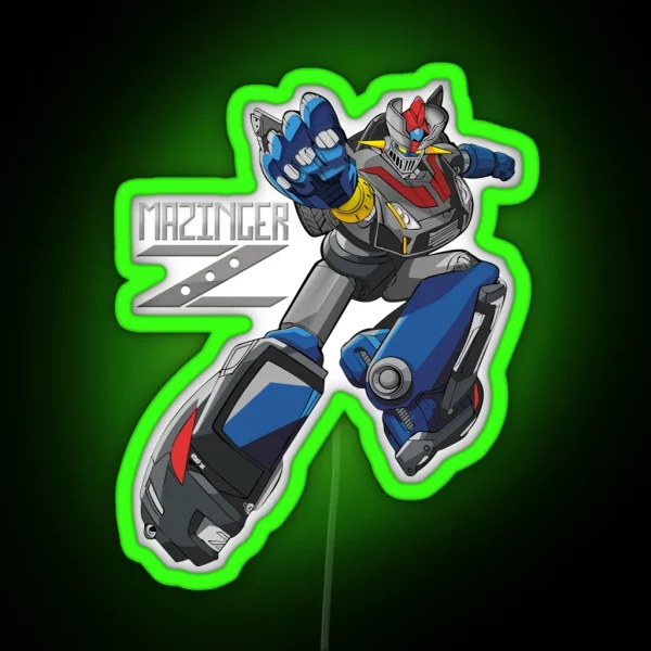 Mazinger Z RGB Neon Sign