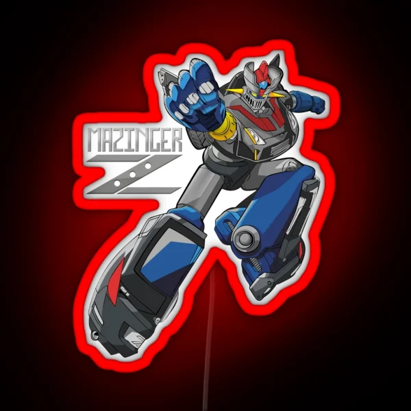 Mazinger Z RGB Neon Sign