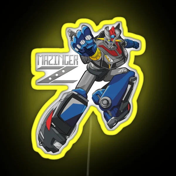 Mazinger Z RGB Neon Sign