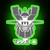 rgb-neon-sign-of-mazinger-z-in-green
