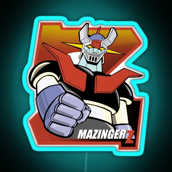 Mazinger Z RGB Neon Sign