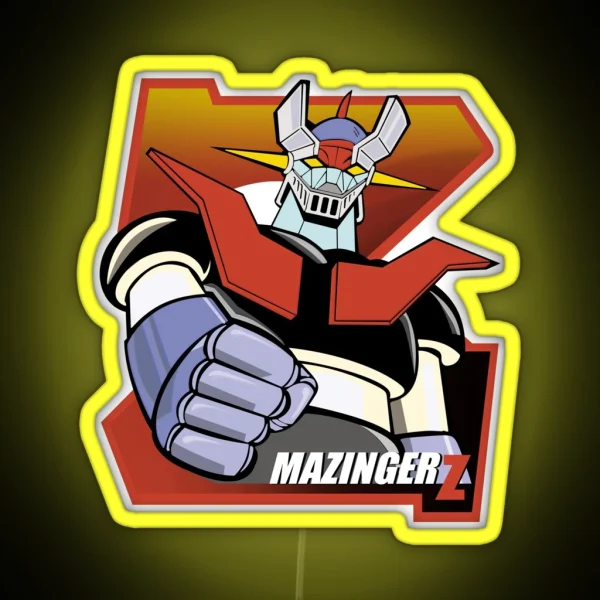 Mazinger Z RGB Neon Sign