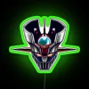 neon sign featuring mazinger z rgb neon glow